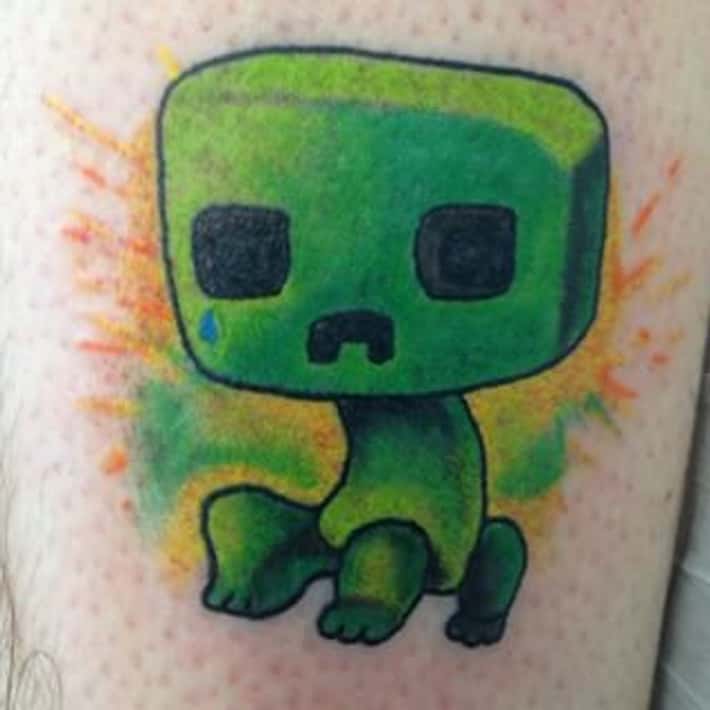 Minecraft tattoo ideas 0051