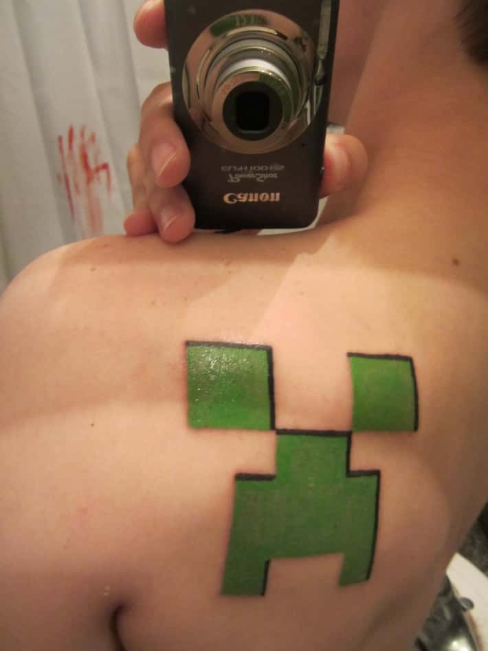 Minecraft tattoo ideas 0086