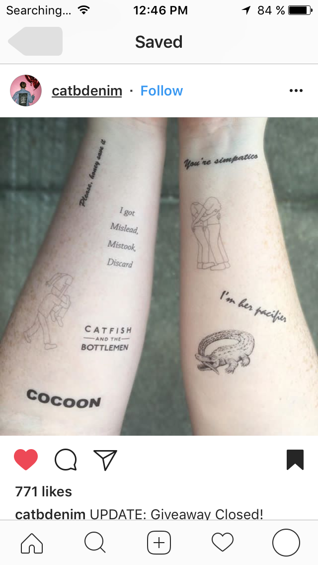 minimalist catfish tattoo designs