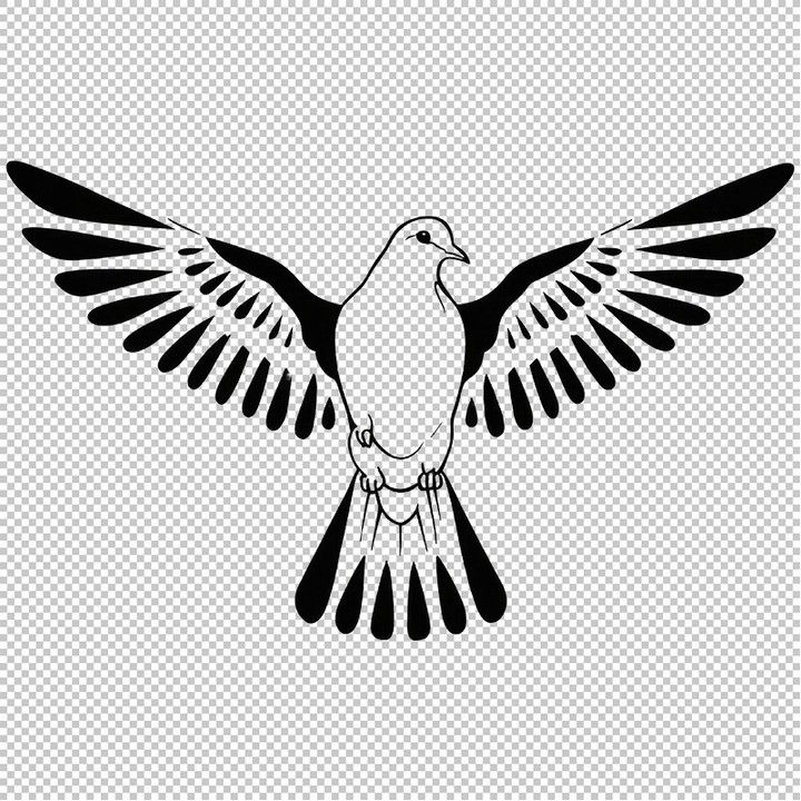 minimalist dove tattoo ideas