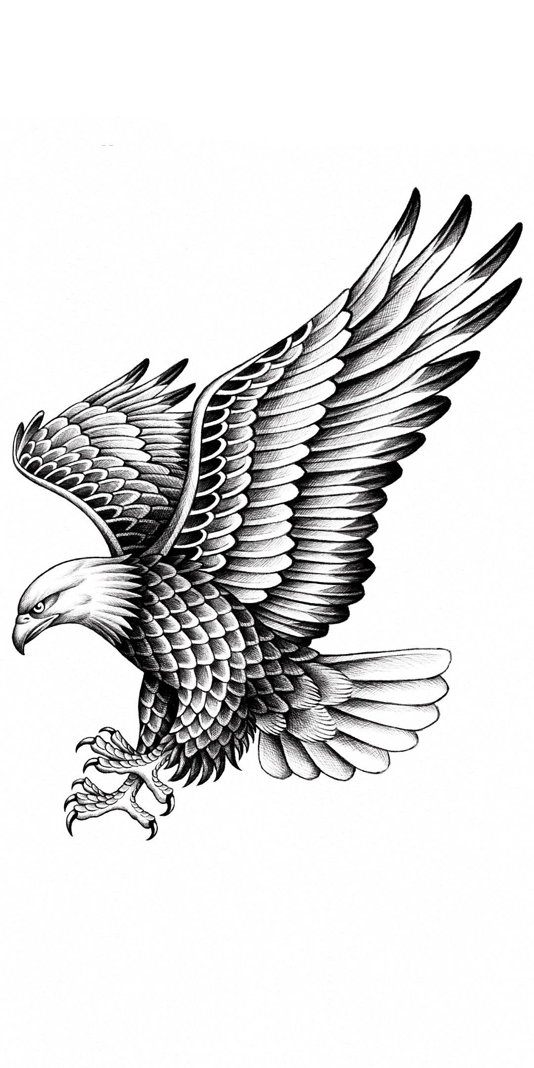 minimalist eagle tattoo ideas