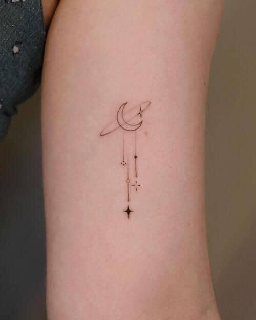 Minimalist lily tattoo small 0035