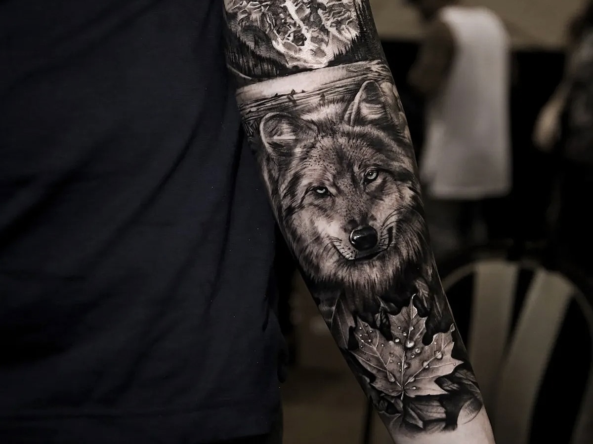 minimalist lower arm tattoo ideas for guys