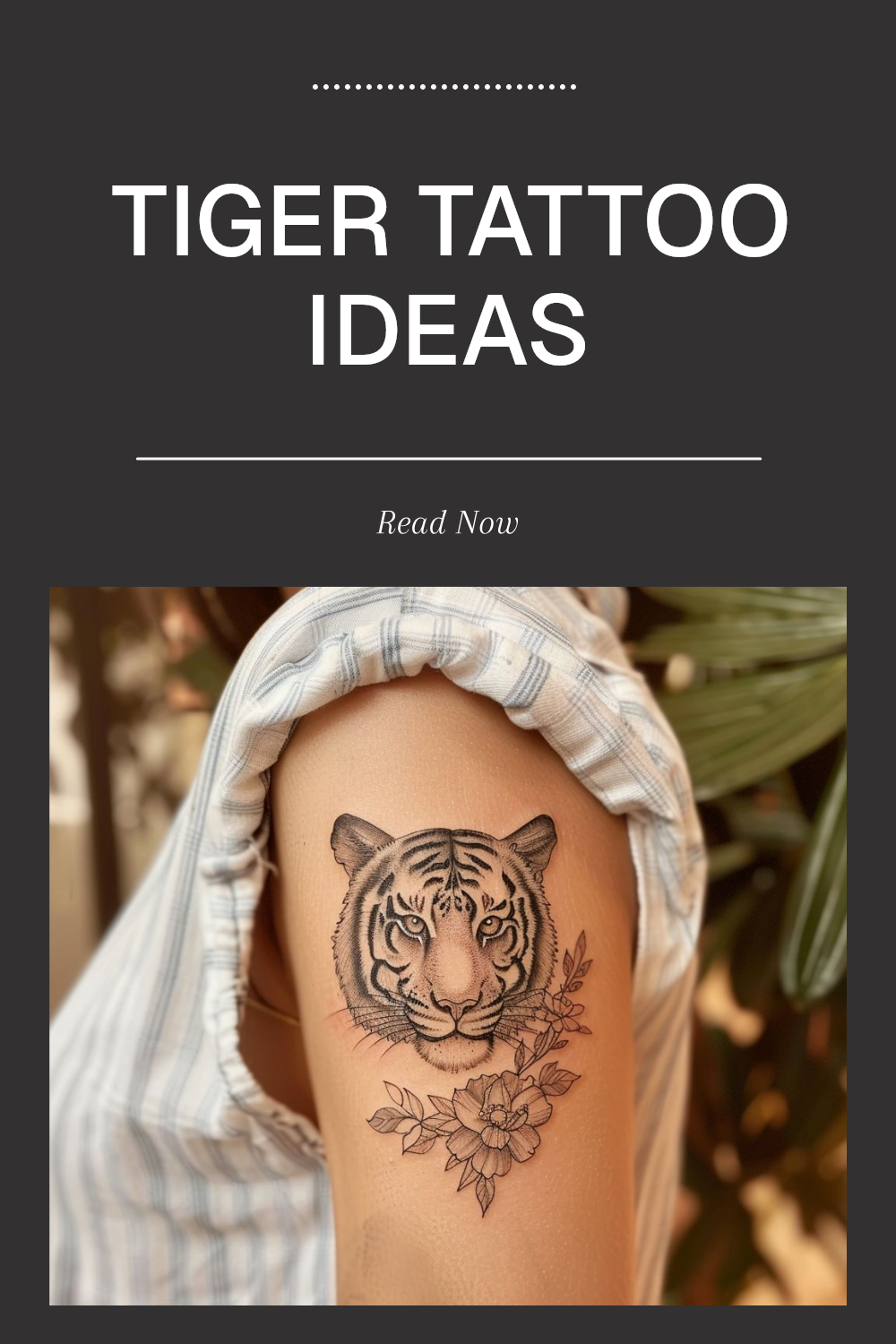 minimalist small tiger tattoo 0095