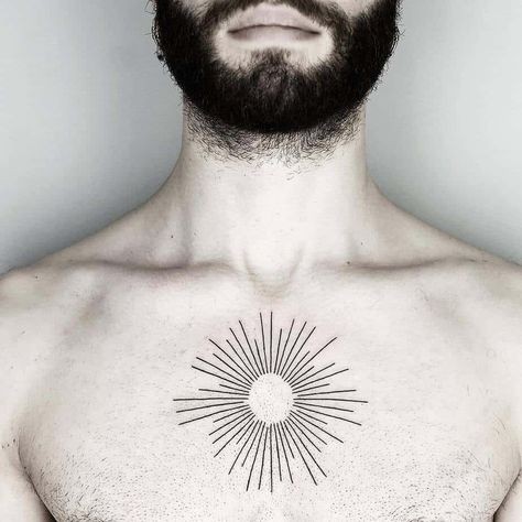 minimalist sunset tattoo inspirations