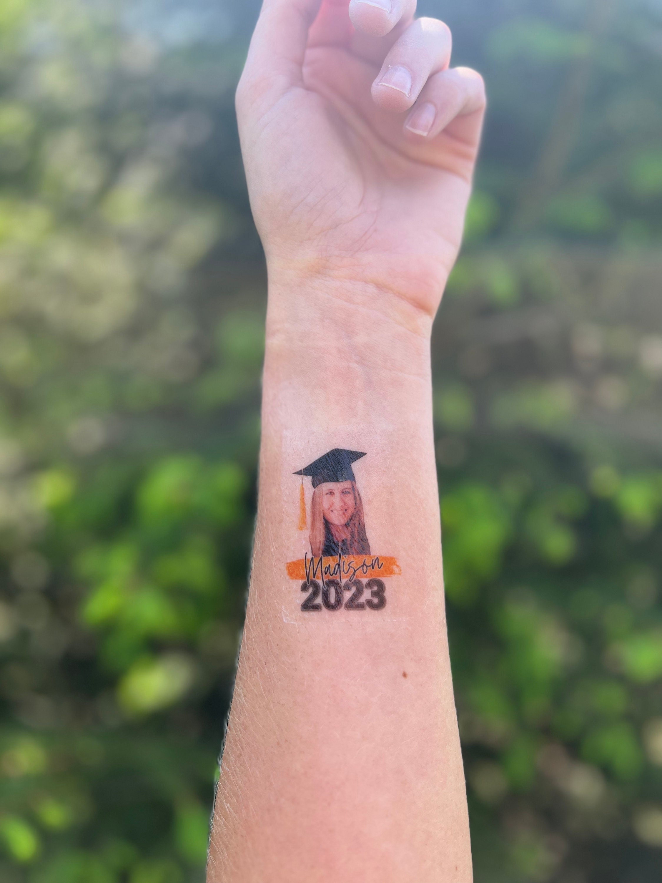 minimalist tattoo ideas for graduation