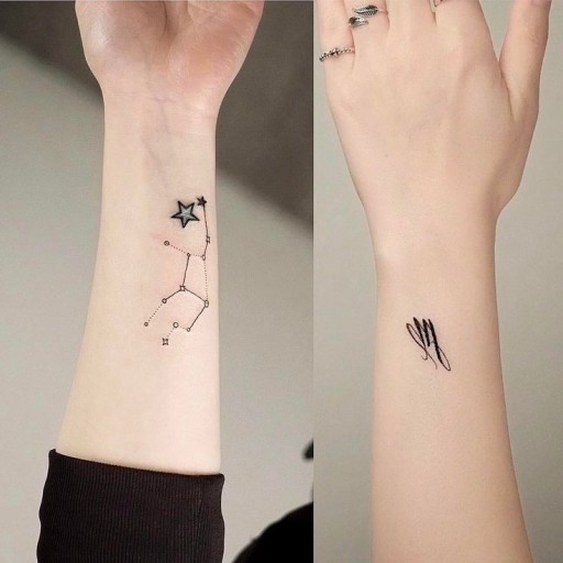 minimalist tattoo ideas for virgo