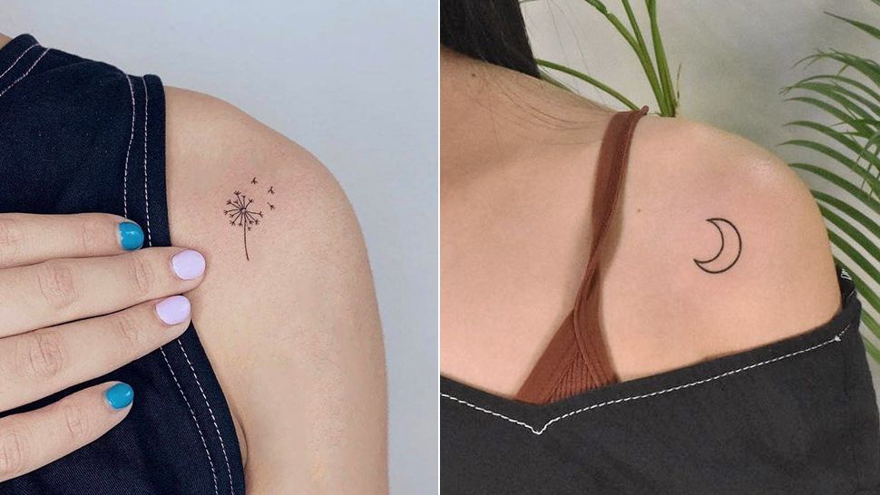 minimalist tattoo ideas for woman shoulder