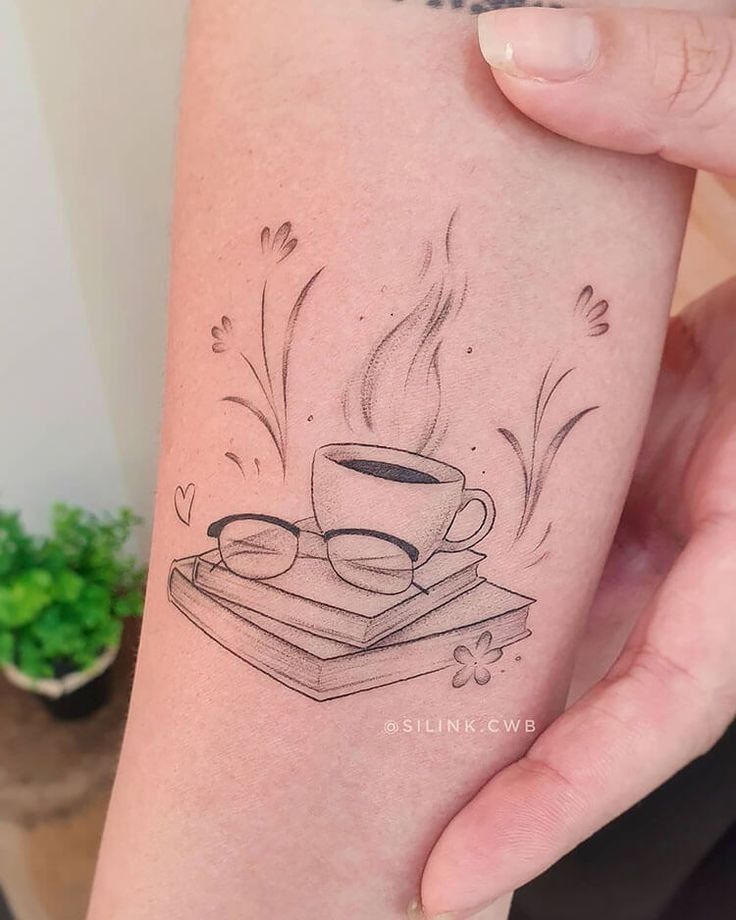 minimalist tattoo ideas inspired by books