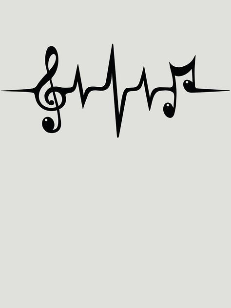 minimalistic music notes tattoo designs