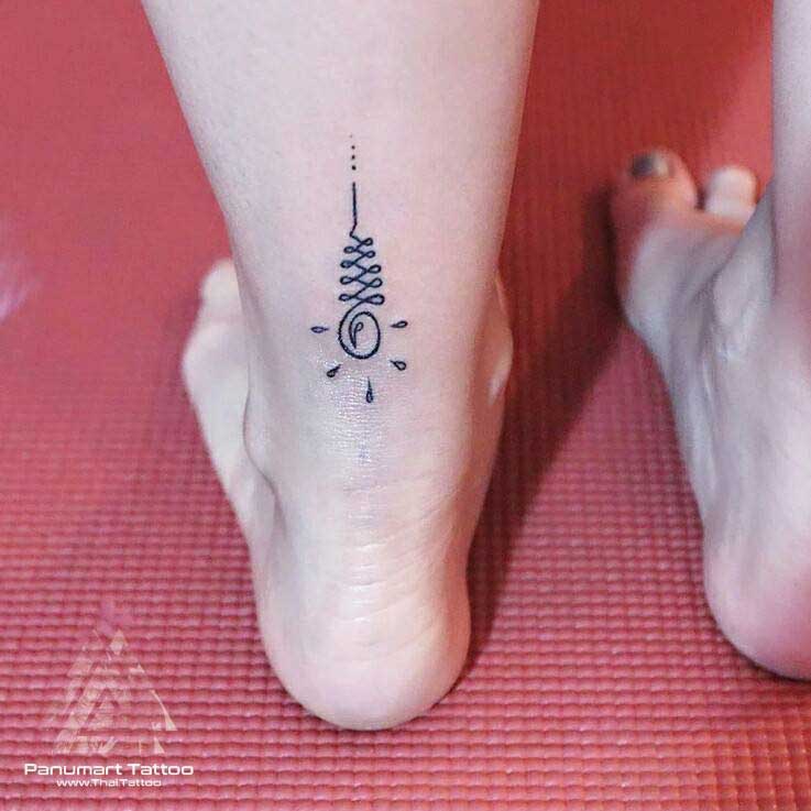 modern small sak yant tattoo styles