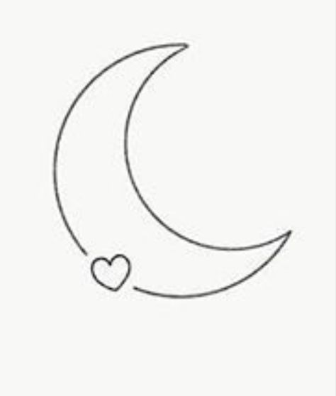 moon and stars small friendship tattoo ideas 0037