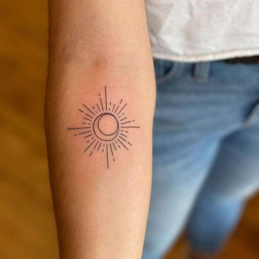 moon and sun tattoo ideas 0029