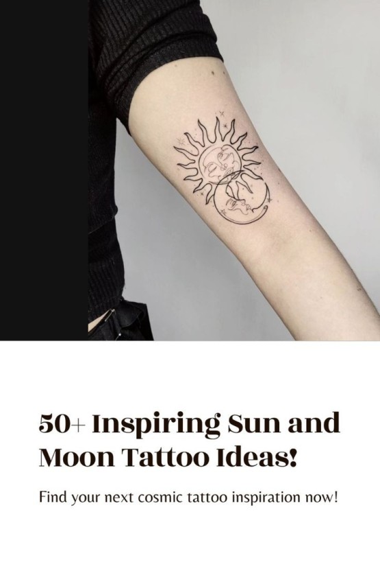 moon and sun tattoo ideas 0046