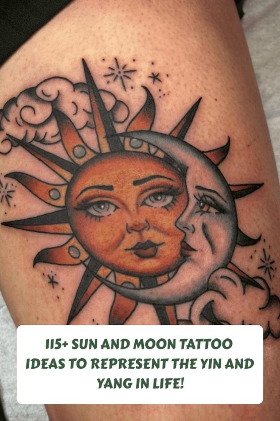 moon and sun tattoo ideas 0089