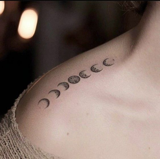 moon phase tattoo ideas 0016