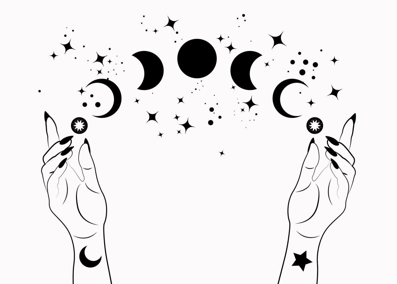 moon phase tattoo ideas 0032