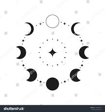 moon phase tattoo ideas 0033