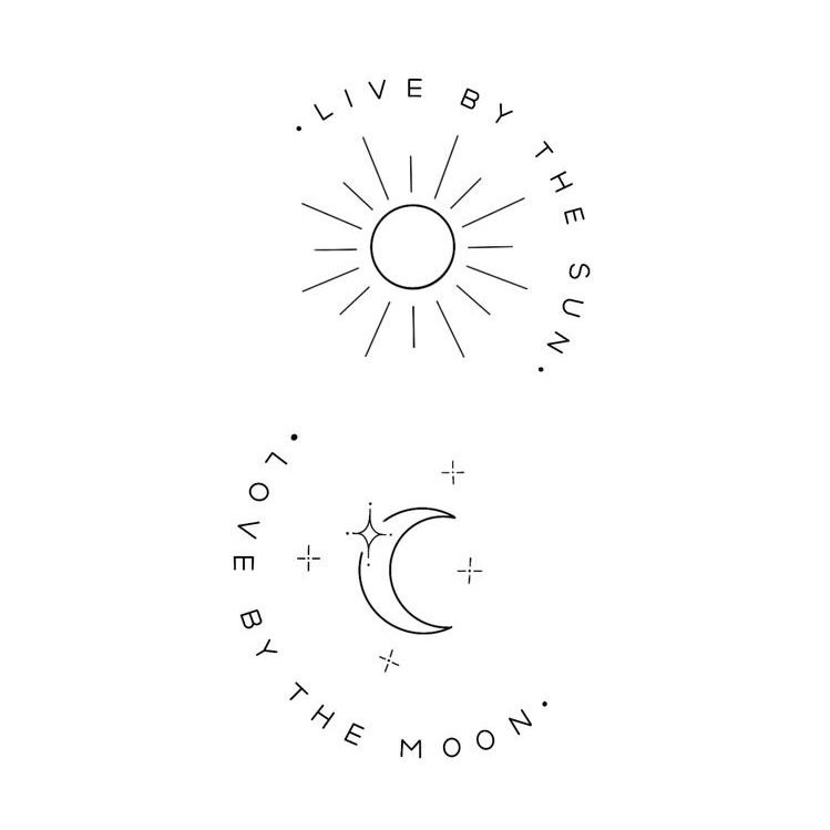 moon phase tattoo ideas 0036