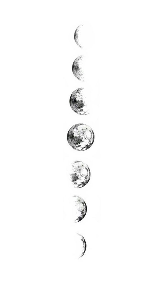 moon phase tattoo ideas 0042