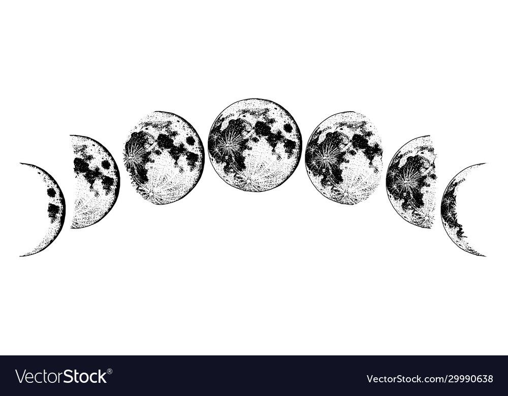 moon phase tattoo ideas 0080