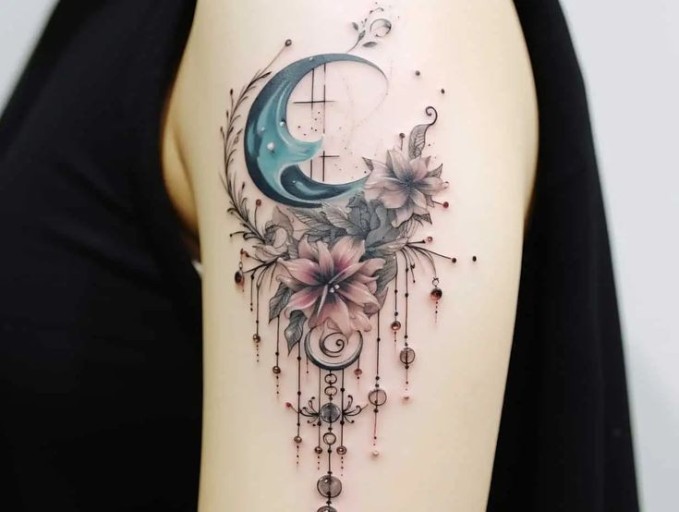 moon tattoo ideas 0065