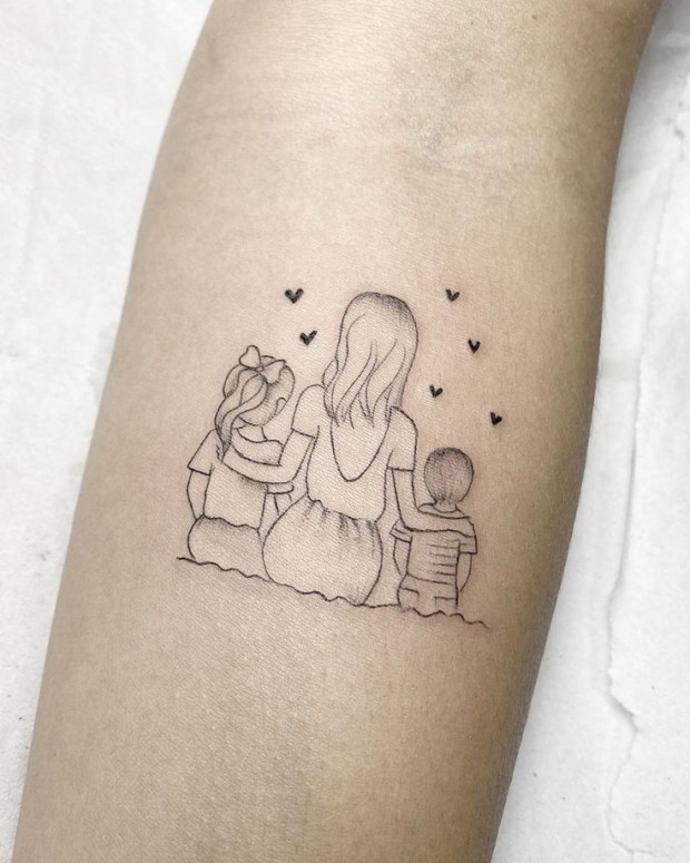 mother daughter tattoo ideas 0050