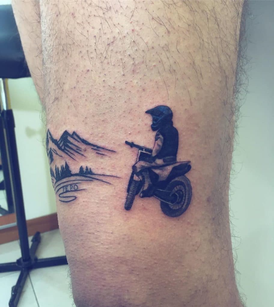 motocross tattoo ideas for men