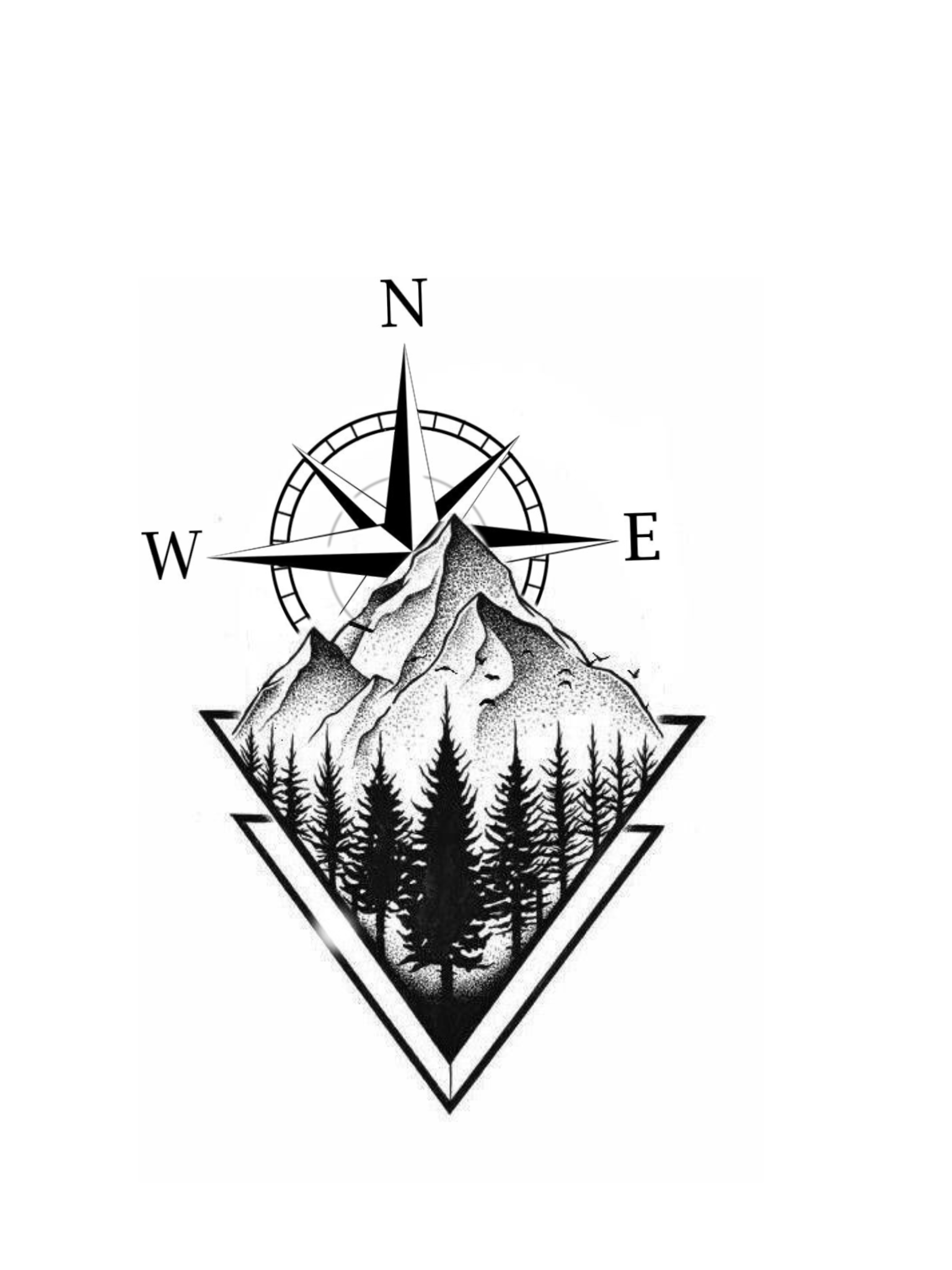 mountain tattoo ideas for spiritual symbolism.