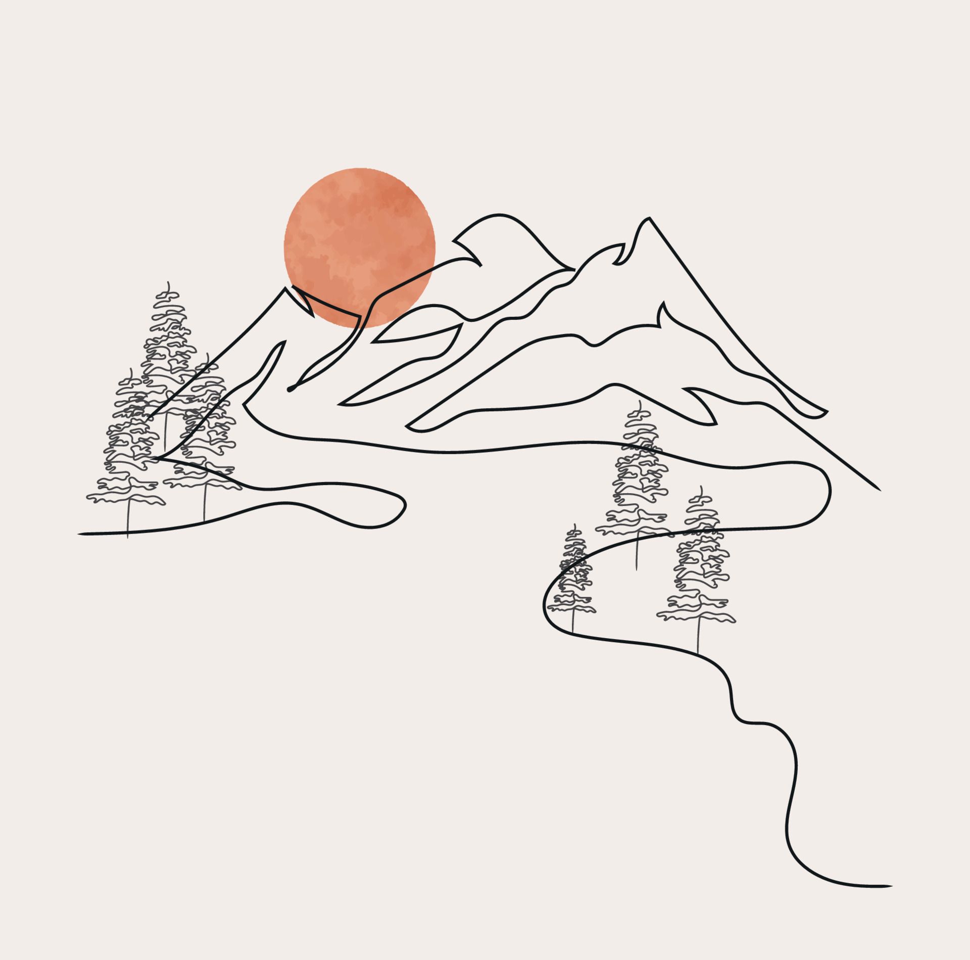 mountain tattoo ideas 0035