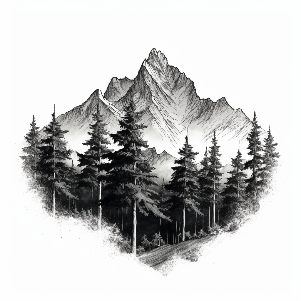 mountain tattoo ideas 0042