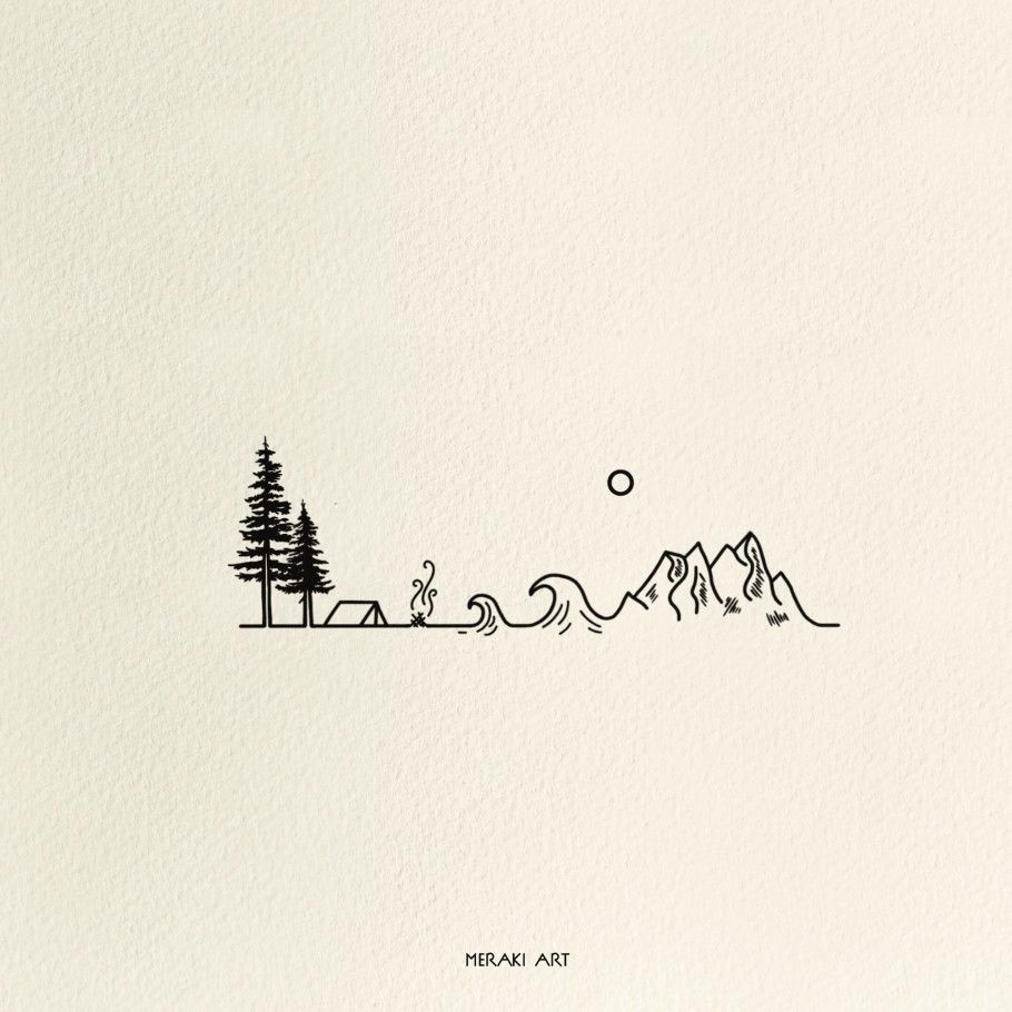 mountain tattoo ideas 0056