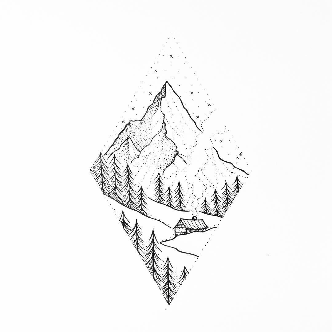 mountain tattoo ideas 0063