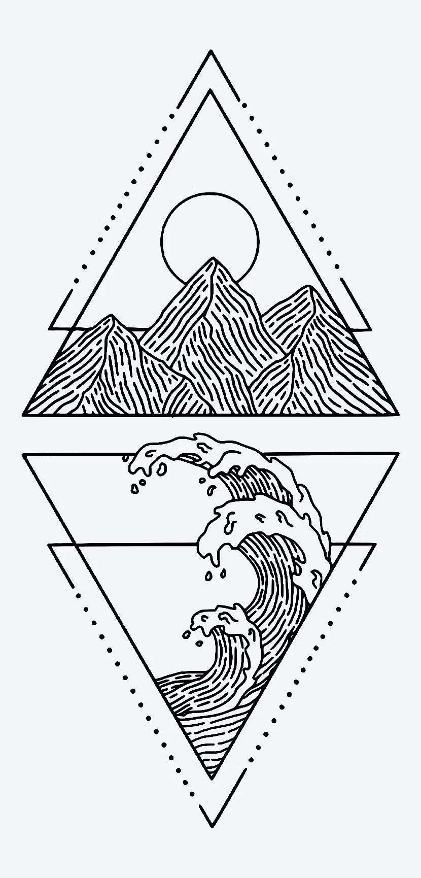 mountain tattoo ideas 0098