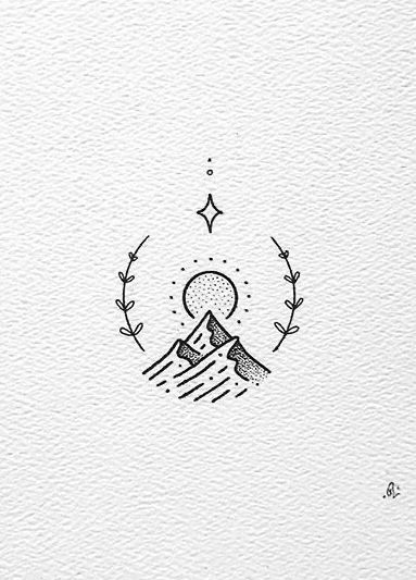 mountain tattoo ideas 0099