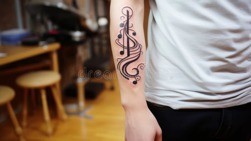 tattoo ideas music notes 0024