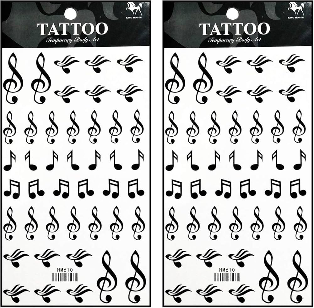 tattoo ideas music notes 0038