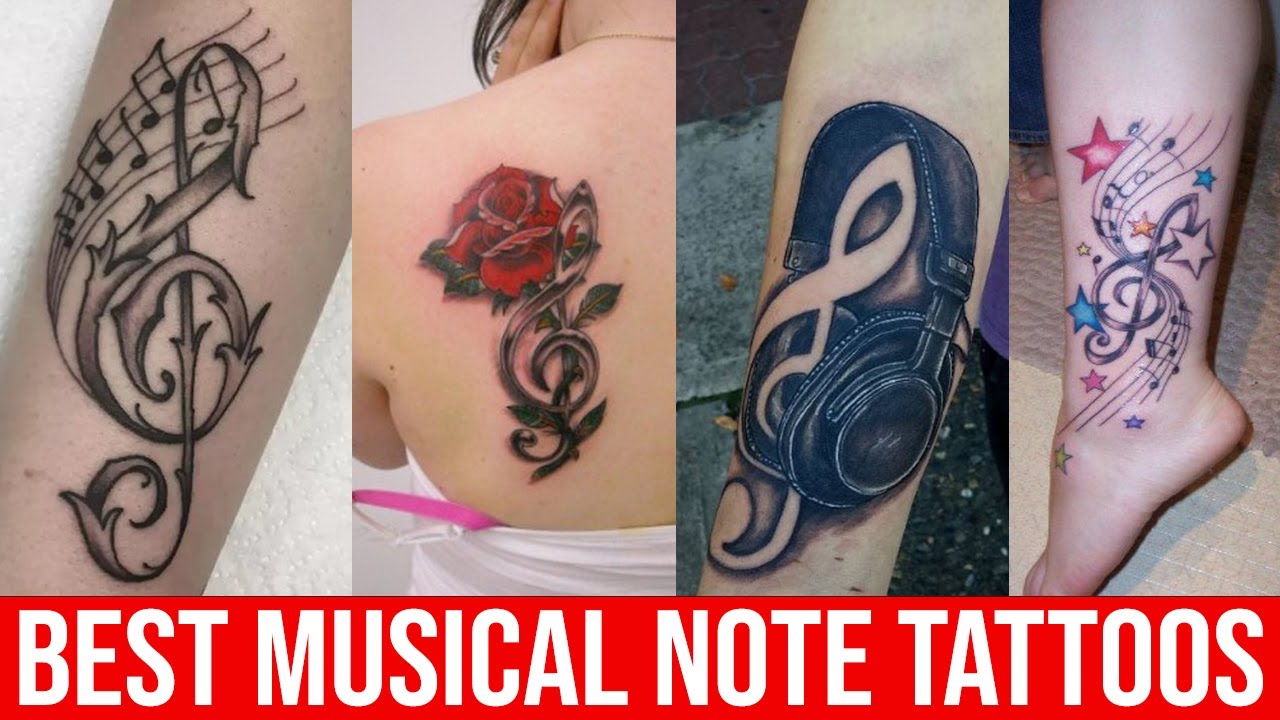 tattoo ideas music notes 0072