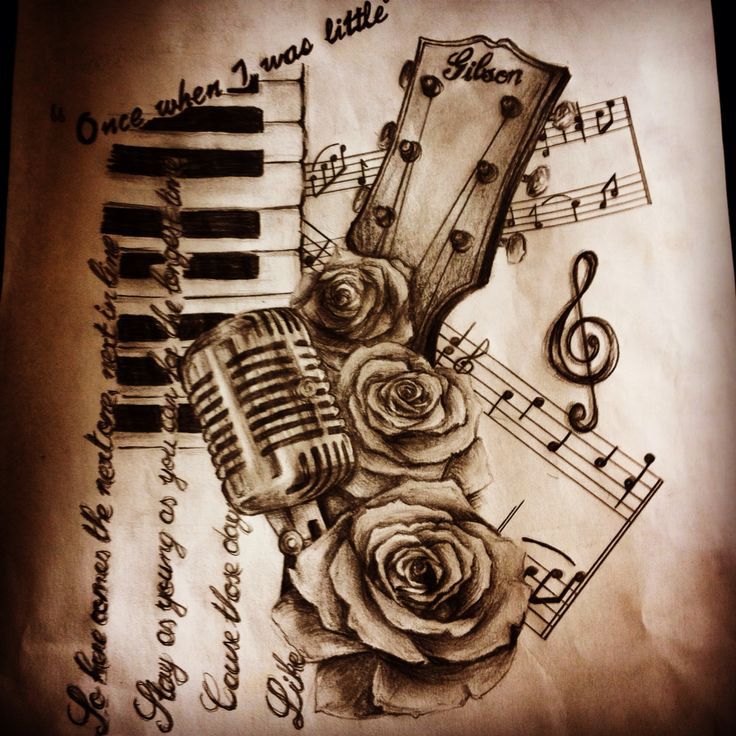 tattoo ideas music notes 0082