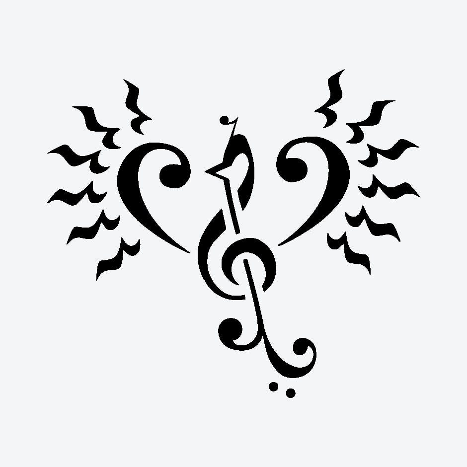 tattoo ideas music notes 0084