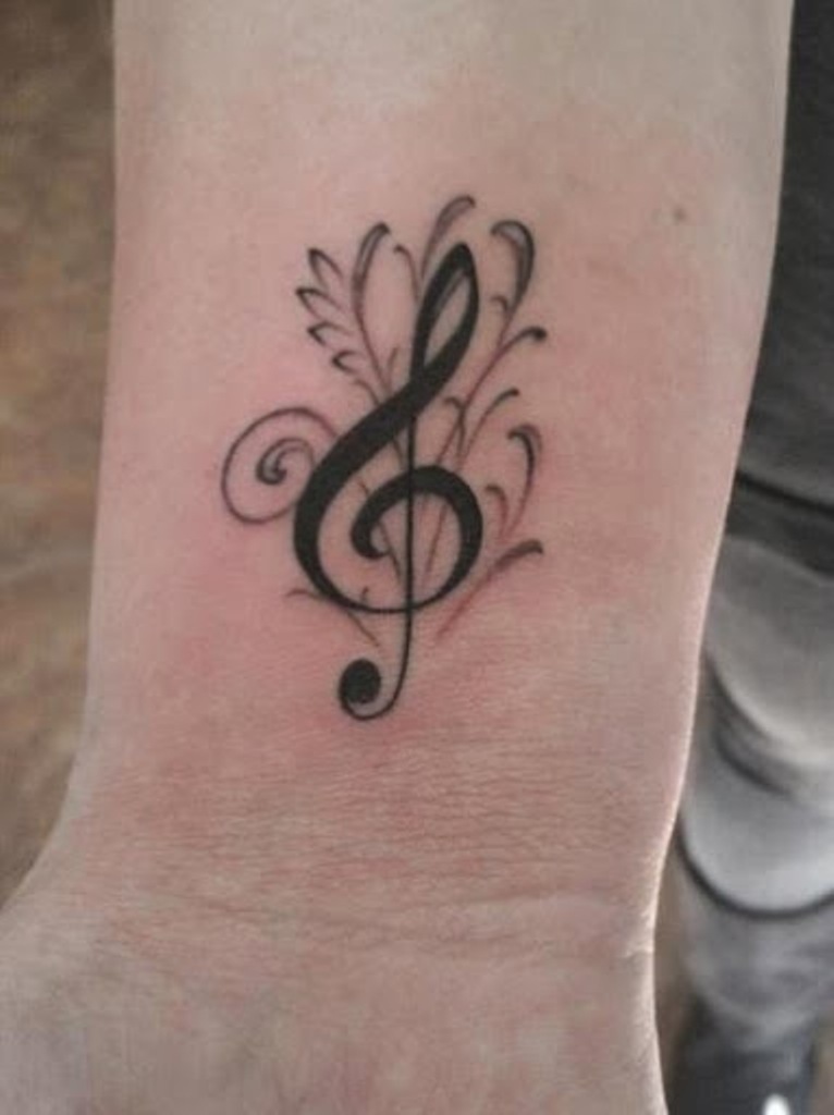 tattoo ideas music notes 0095