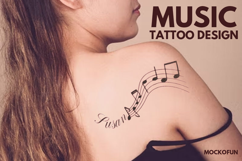 music notes tattoo placement suggestions