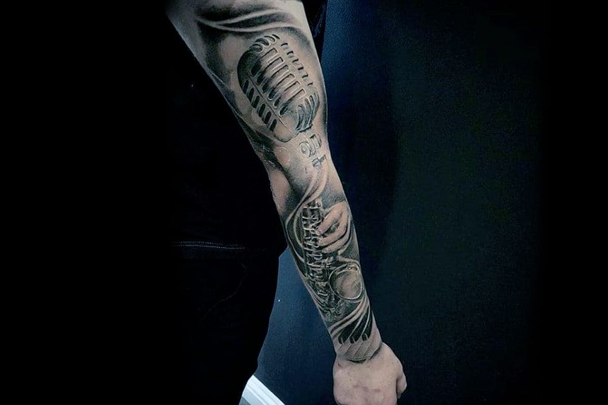 Music tattoo ideas for guys 0033