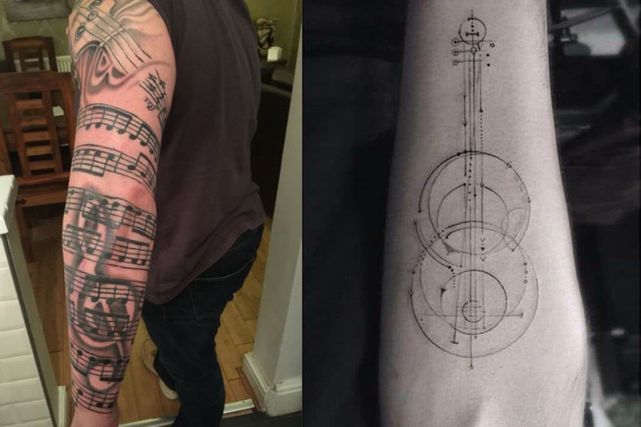 Music tattoo ideas for guys 0035