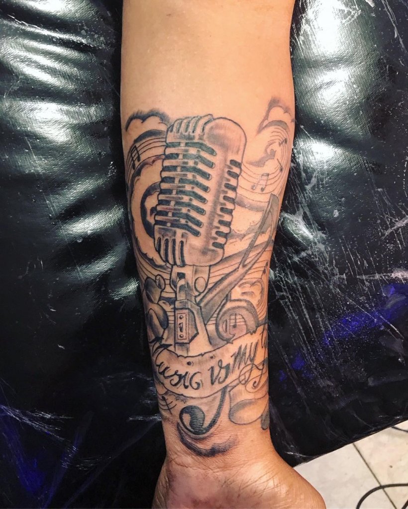 Music tattoo ideas for guys 0094