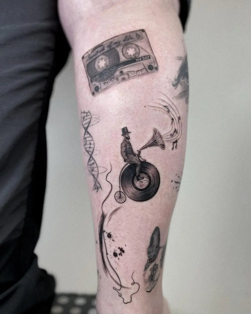 Musical tattoo ideas 0024