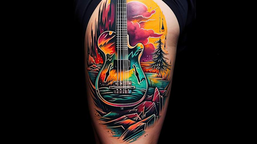 Musical tattoo ideas 0041