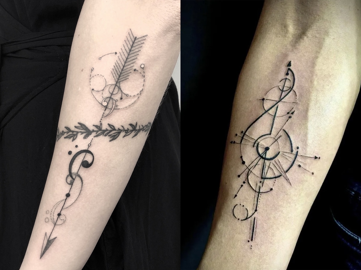 Musical tattoo ideas 0054