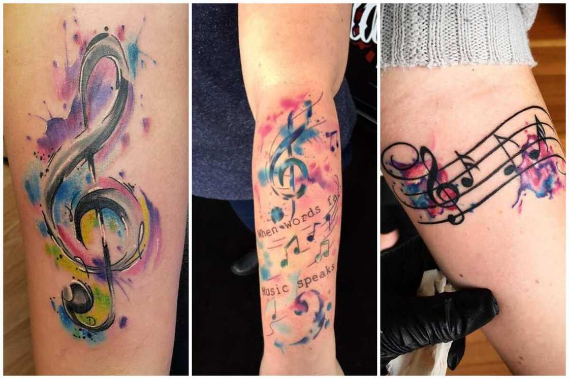 Musical tattoo ideas 0076