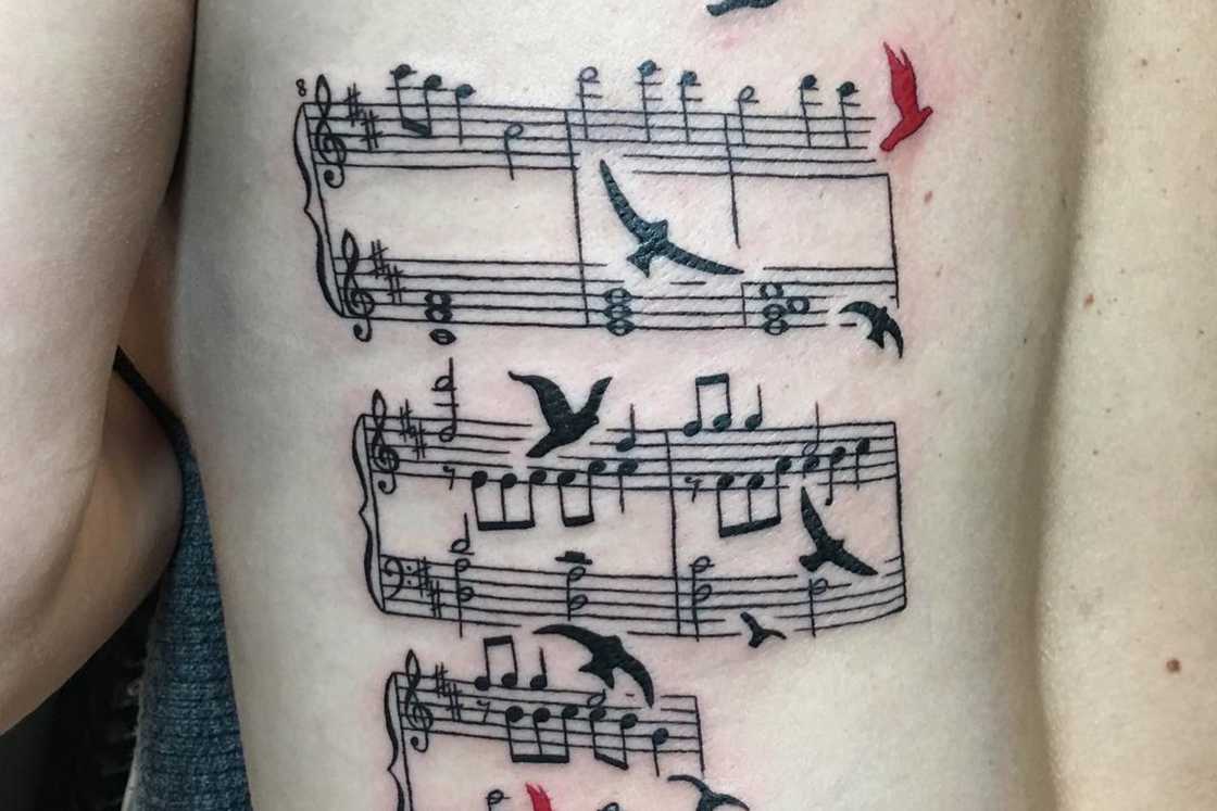 Musical tattoo ideas 0096